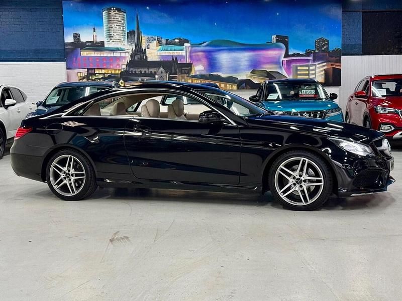 Used Mercedes E250 AMG line 2014 Black Coupe