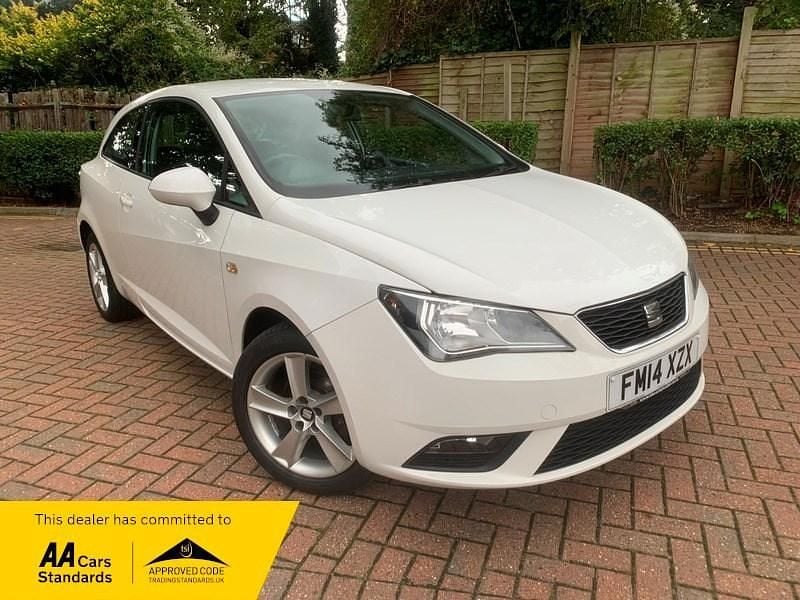 White Used 2014 Seat Ibiza SE Hatchback | £2,990 (Good price) - Image 1/4