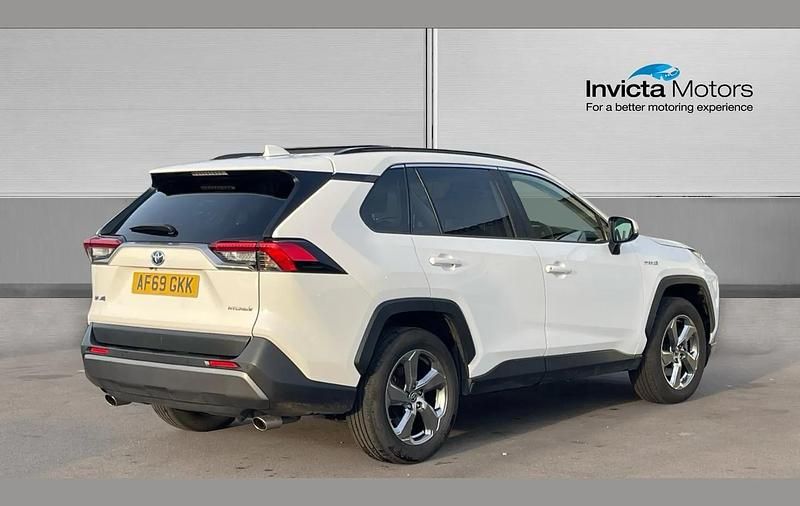 Used Toyota RAV4 Hybrid Design 218 HP (160 kW) 2019 White SUV