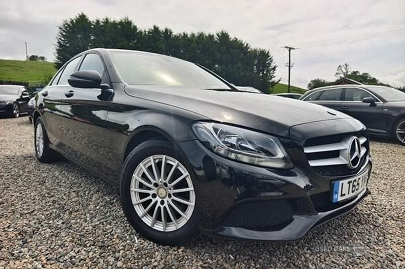 Black Used 2015 Mercedes C220 SE Sedan | £7,750 (Good price) - Image 1/1