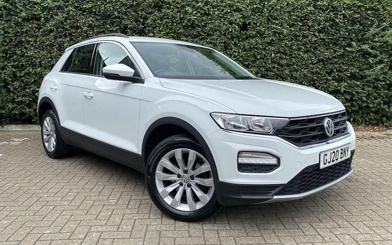 White Used 2020 VW T-Roc SE SUV | £15,299 (Fair price) - Image 1/4