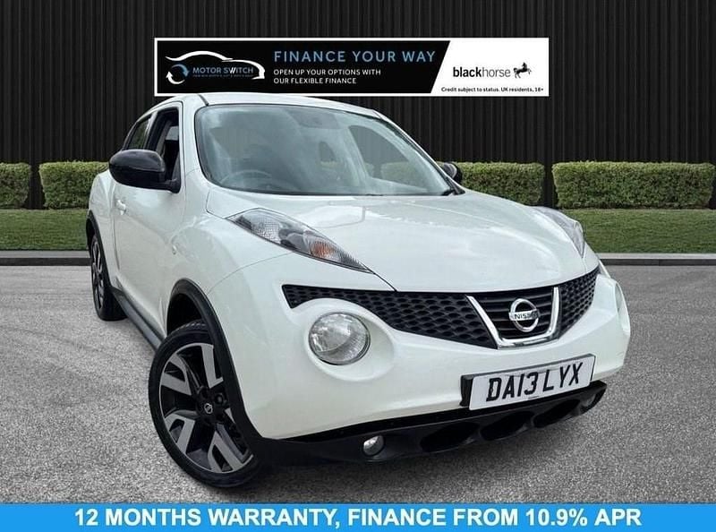 Used Nissan Juke N-TEC 117 HP (86 kW) 2013 White SUV