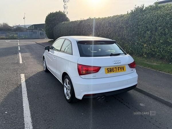 Used Audi A1 Sport 125 HP (91 kW) 2018 White Hatchback