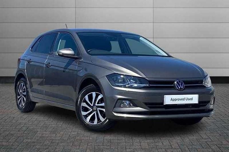 Limestone grey Used 2021 VW Polo Active Hatchback | £17,554 (Fair price) - Image 1/4