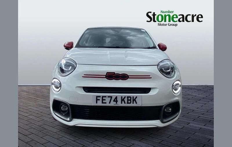 Used Fiat 500X Red 130 HP (95 kW) 2024 White SUV