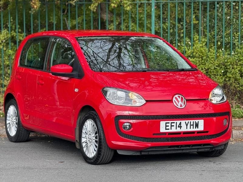 Red Used 2014 VW up! high up! Hatchback | £6,999 (Fair price) - Image 1/4