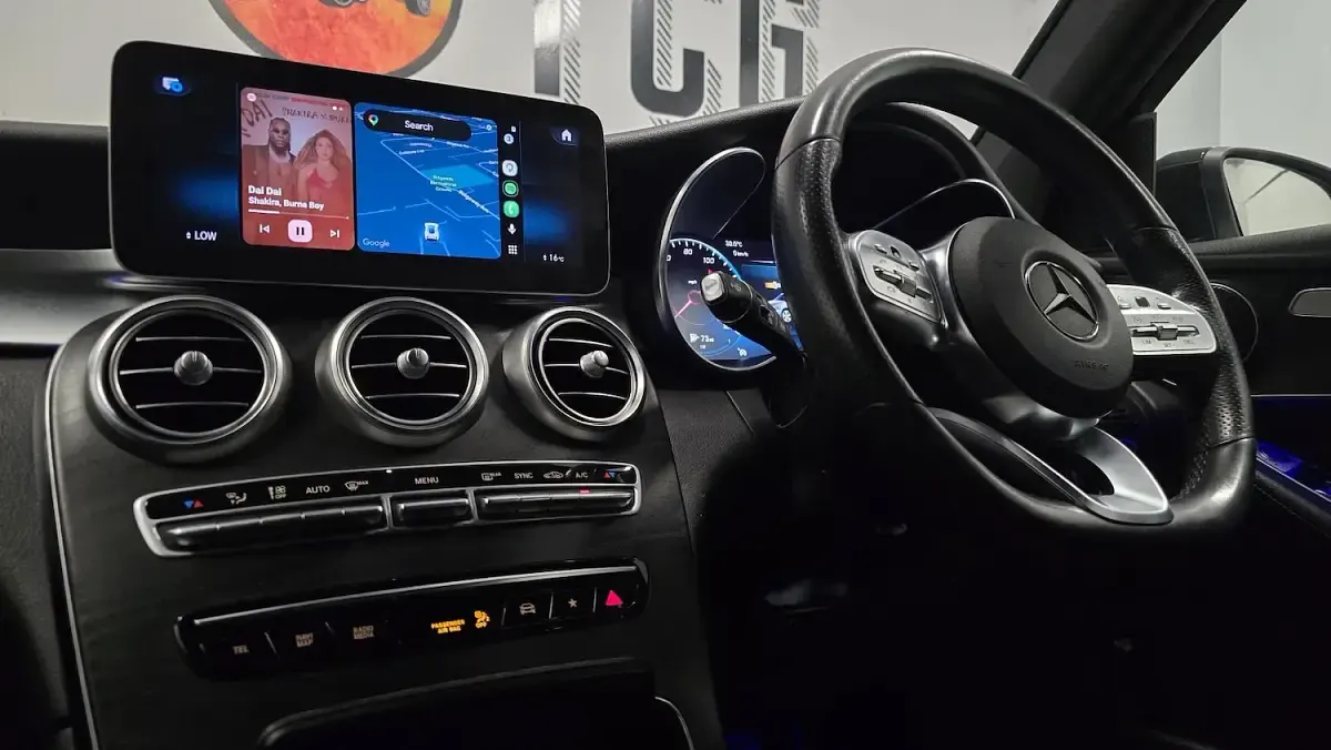 Used Mercedes GLC220 AMG line 194 HP (142 kW) 2019 Black SUV
