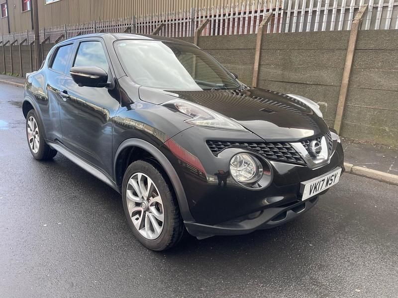 Used Nissan Juke Tekna 2017 Black SUV