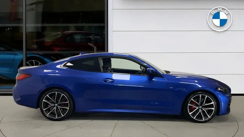 Used BMW 420 Coupé M Sport 190 HP (139 kW) 2023 Blue Coupe