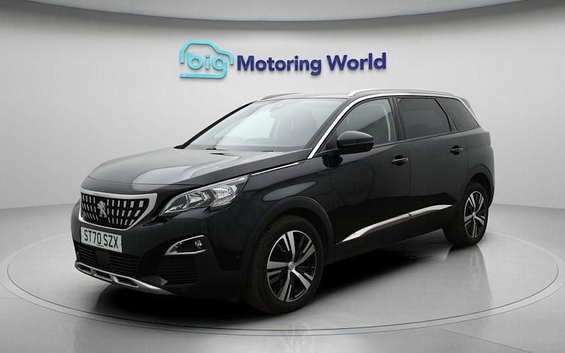 Used Peugeot 5008 Allure 131 HP (96 kW) 2020 Black SUV