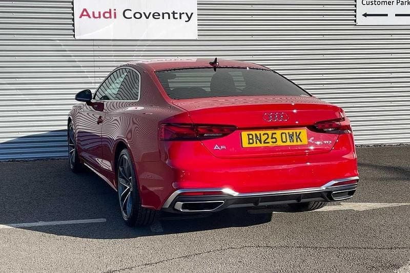 Used Audi A5 S-Line 163 HP (119 kW) 2025 Progressive red metallic Coupe