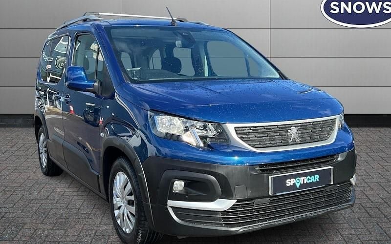 Blue Used 2019 Peugeot Rifter Active MPV | £10,729 (Fair price) - Image 1/4