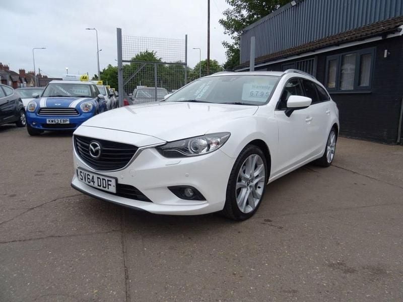 White Used 2014 Mazda 6 Inclusive Estate | £5,995 (Good price) - Image 1/4