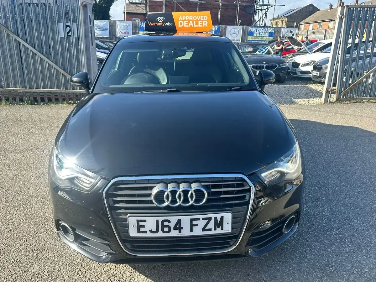 Usado Audi A1 S-Line 2014 Negro Utilitario