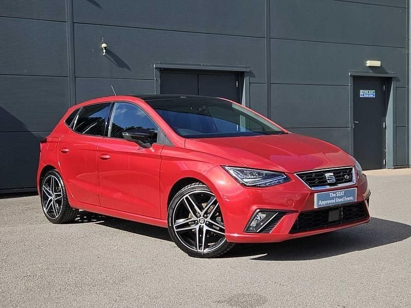 Red Used 2021 Seat Ibiza FR Sport Hatchback | £15,490 (Fair price) - Image 1/4