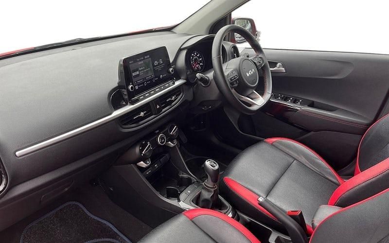 Used Kia Picanto GT-Line 101 HP (74 kW) 2021 Chilli red Hatchback
