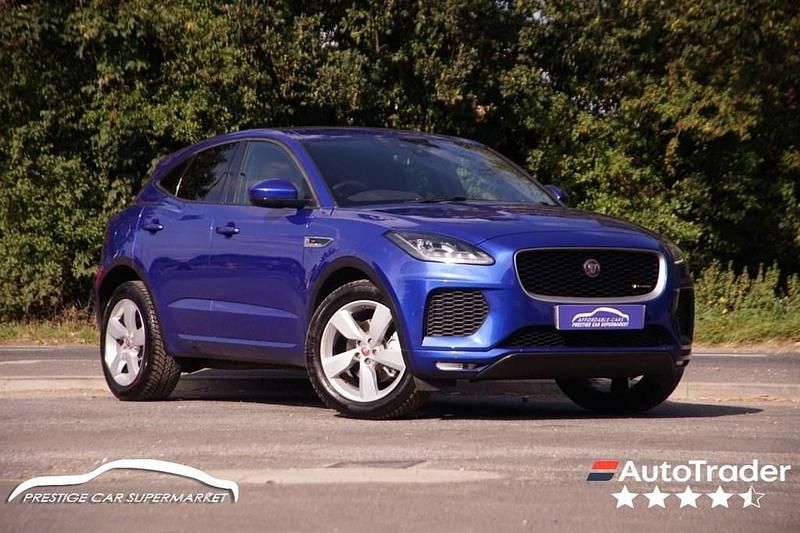 Blue Used 2018 Jaguar E-Pace R-Dynamic SUV | £12,999 (Fair price) - Image 1/4