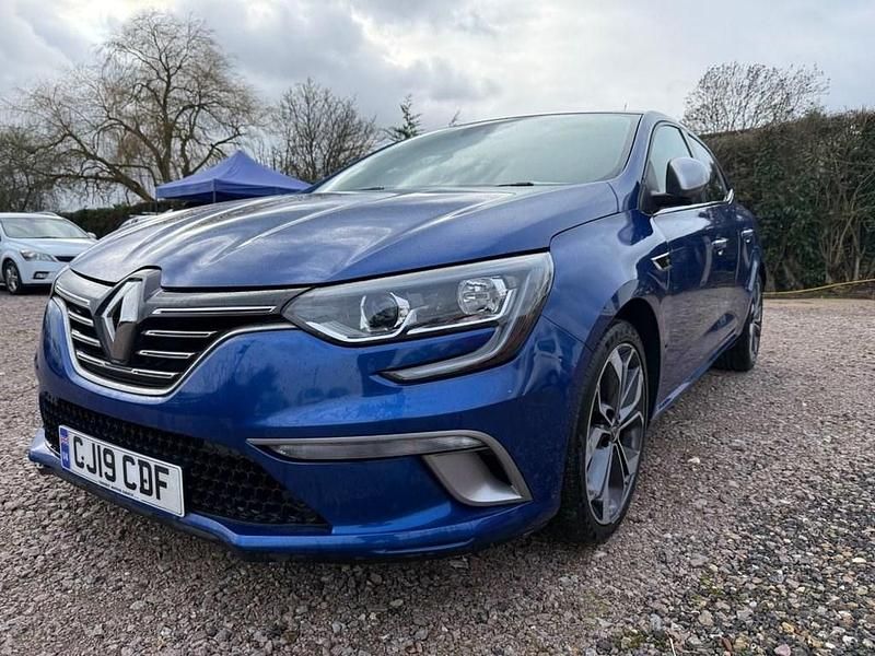 Used Renault Mégane GT Line GT-Line 140 HP (102 kW) 2019 Blue Hatchback