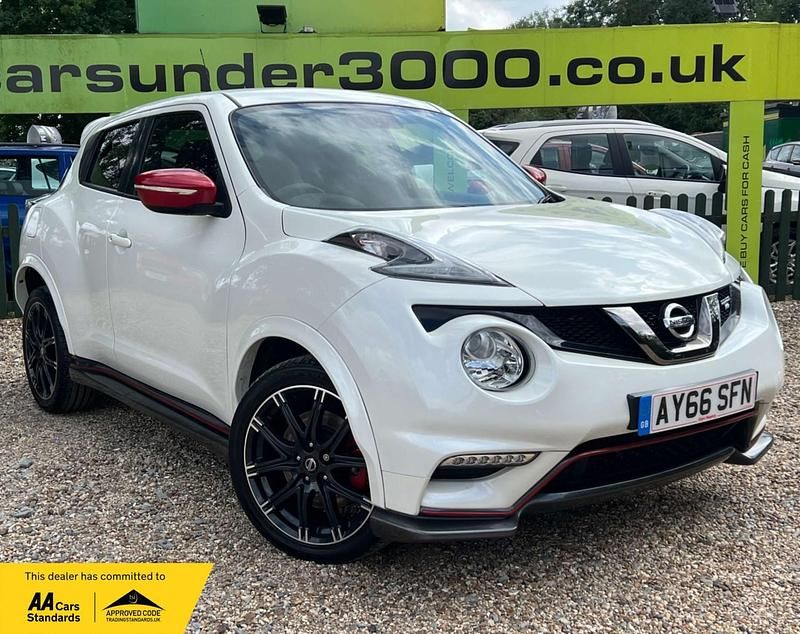White Used 2016 Nissan Juke Nismo RS Nismo RS SUV | £7,275 - Image 1/4