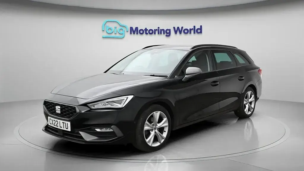 Second-hand Seat Leon FR 110 CP (80 kW) 2022 Negru Break