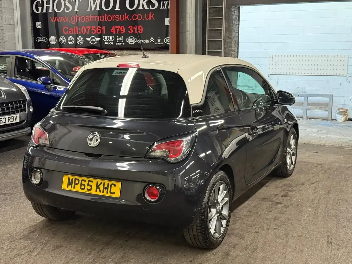 Used Vauxhall Adam Jam 69 HP (50 kW) 2016 Black Hatchback