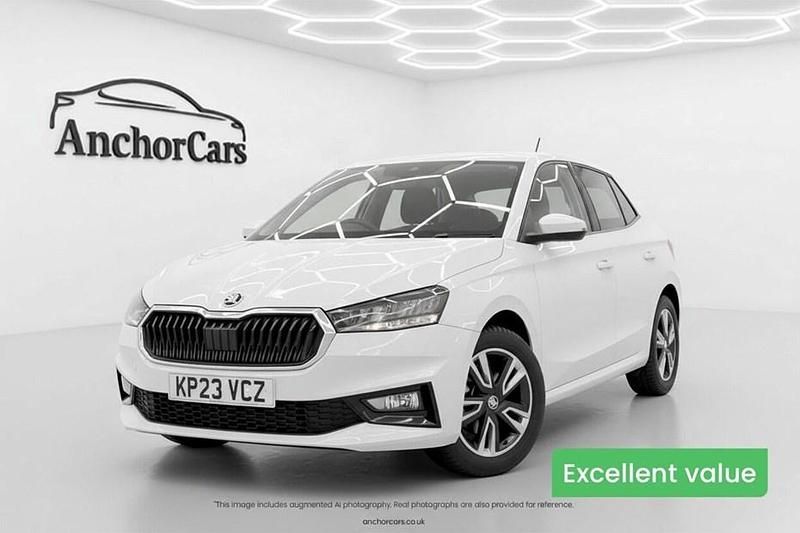 White Used 2023 Skoda Fabia SE L Hatchback | £16,495 (Fair price) - Image 1/1