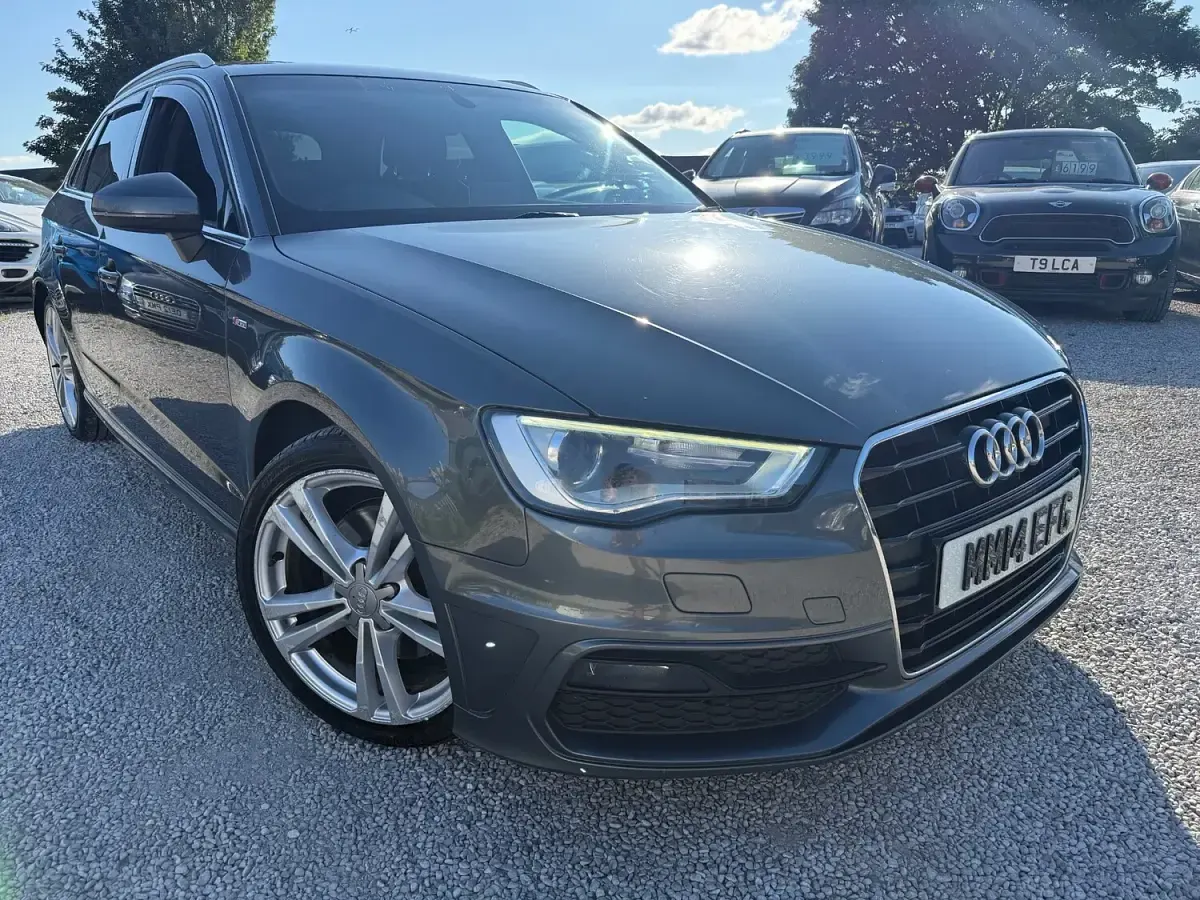 Used Audi A3 S-Line 2014 Grey Hatchback