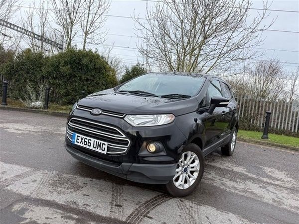 Black Used 2016 Ford Ecosport Zetec SUV | £6,999 (Fair price) - Image 1/1