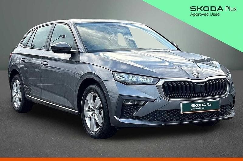 Used Skoda Scala SE 113 HP (83 kW) 2025 Graphite grey metallic Hatchback