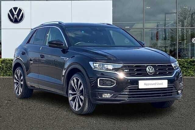 Black Used 2021 VW T-Roc R-line SUV | £21,995 (Fair price) - Image 1/4