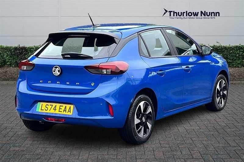Used Vauxhall Corsa-e Design Edition 100 kW (136 HP) 2024 Blue Hatchback