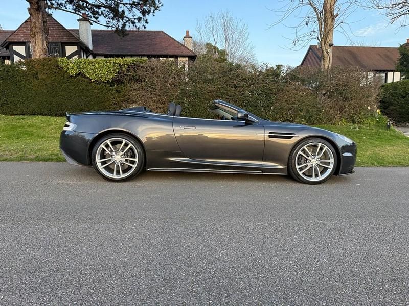Used Aston Martin DBS 510 HP (375 kW) 2012 Silver Cabriolet