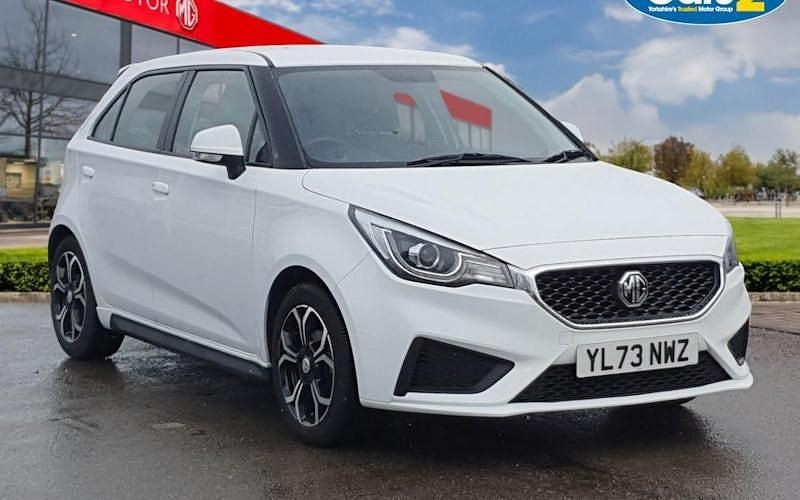 Used MG MG3 Excite 106 HP (77 kW) 2024 White Hatchback