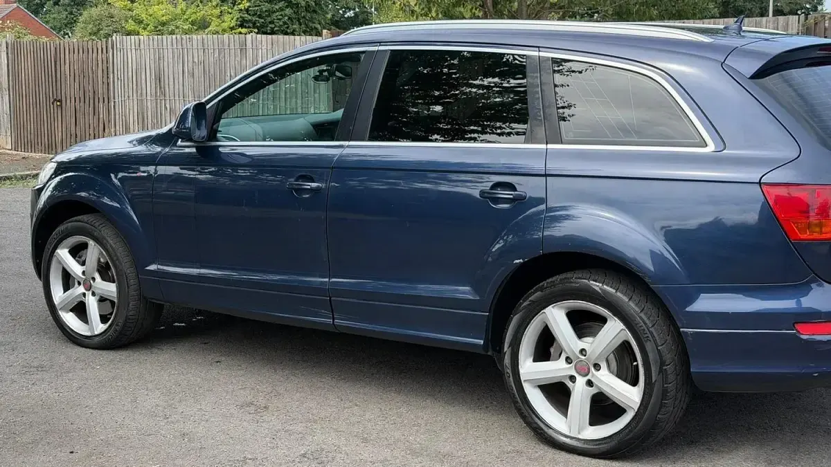 Used Audi Q7 S-Line 240 HP (176 kW) 2008 Blue SUV