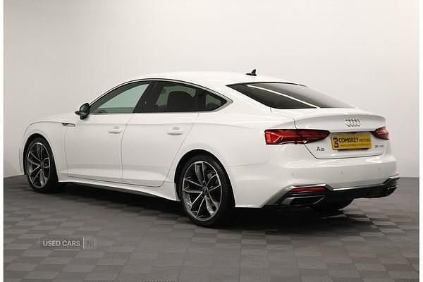 Used Audi A5 S-Line 163 HP (119 kW) 2022 White Coupe