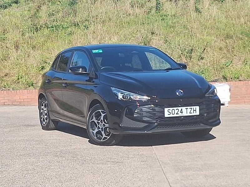 Black Used 2024 MG MG3 Trophy Hatchback | £16,998 (Good price) - Image 1/4