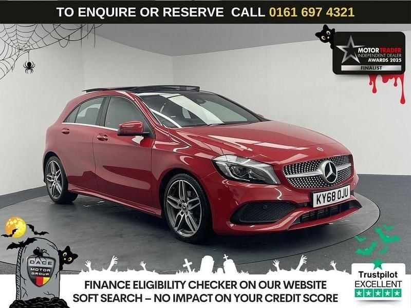 Red Used 2018 Mercedes A200 AMG line Hatchback | £14,470 (Fair price) - Image 1/3