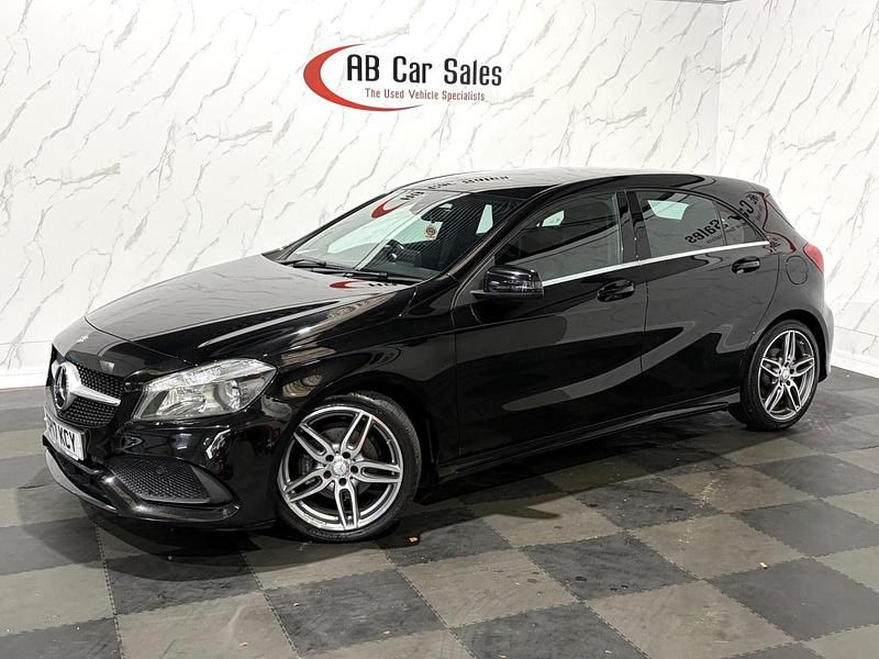Black Used 2017 Mercedes A200 AMG line Hatchback | £12,999 (Fair price) - Image 1/3