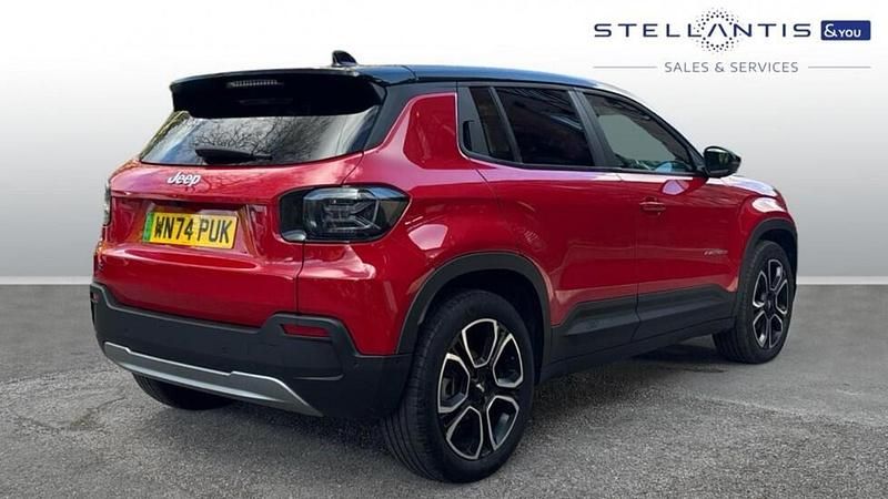 Used Jeep Avenger EV Summit 113 kW (154 HP) 2024 Red SUV