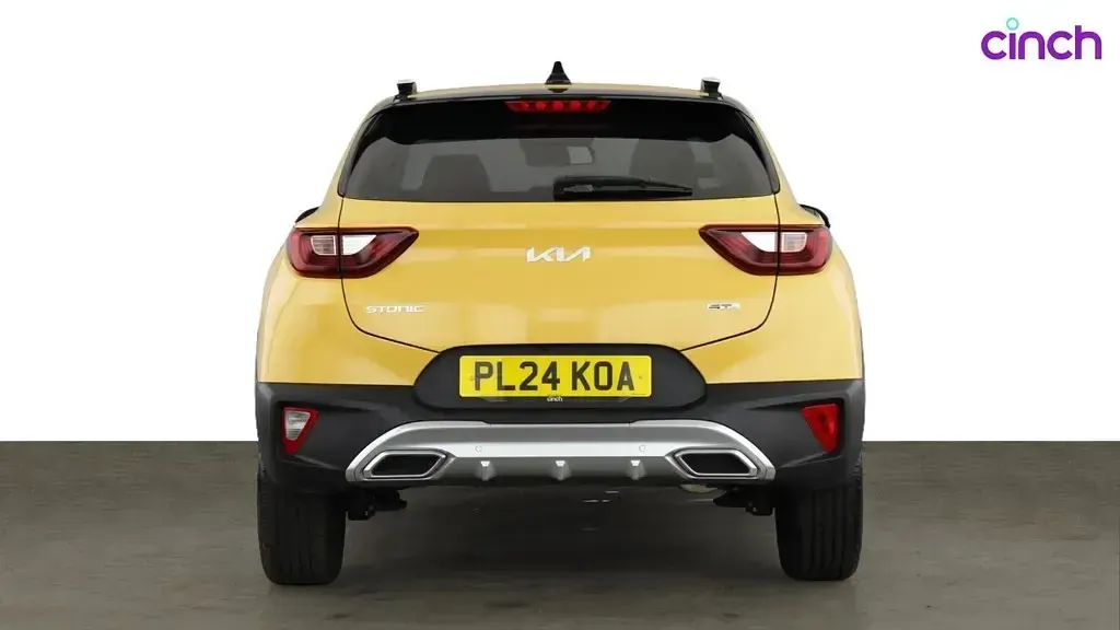 Used Kia Stonic GT-Line 2024 Yellow SUV