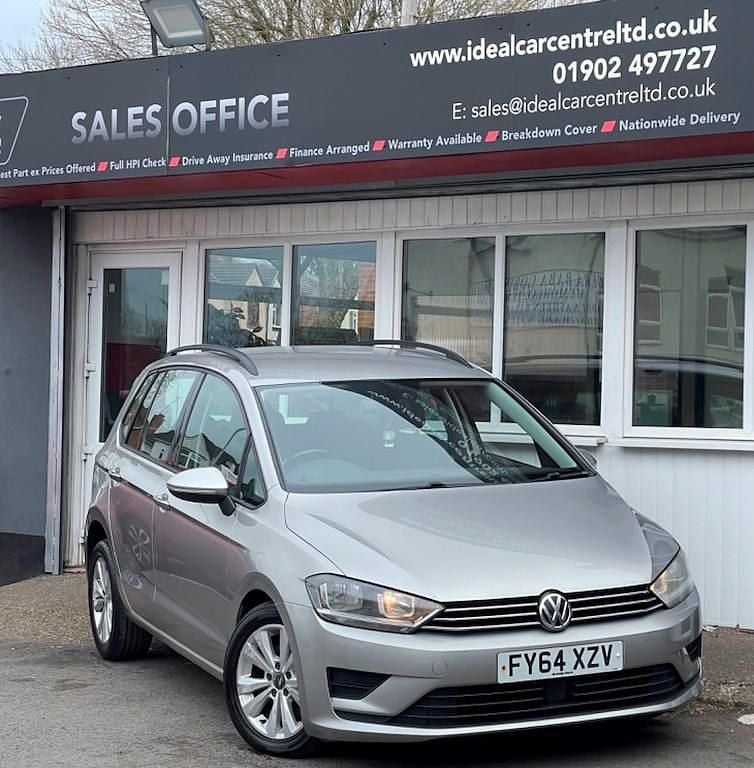 Used VW Golf Sportsvan SE 110 HP (80 kW) 2014 Silver MPV