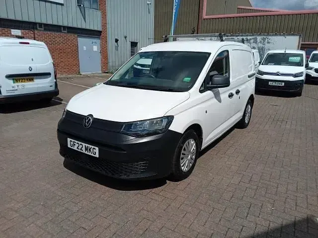 Used VW Caddy 102 HP (75 kW) 2022 White MPV