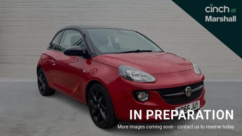 Red Used 2016 Vauxhall Adam Hatchback | £7,507 (Fair price) - Image 1/4