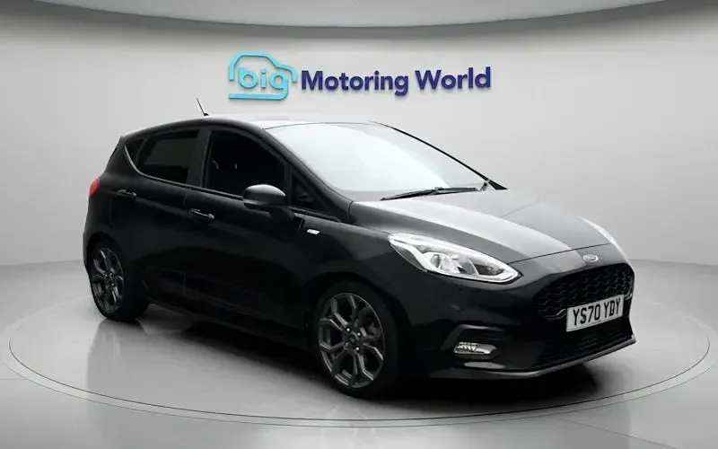 Used Ford Fiesta ST-Line 125 HP (91 kW) 2020 Black Hatchback