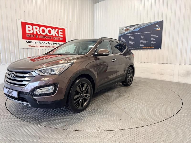 Used Hyundai Santa Fe Premium SE 2014 Brown SUV