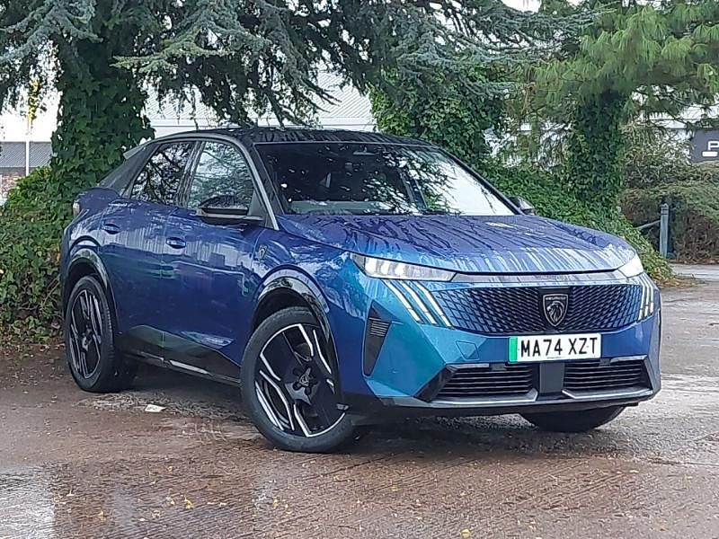Blue Used 2024 Peugeot e-3008 GTi SUV | £27,798 (A bit pricey) - Image 1/4