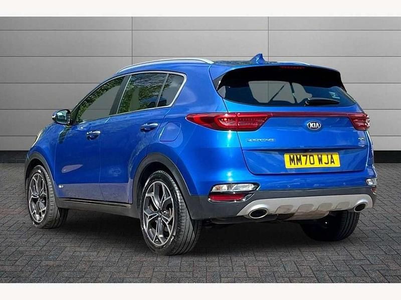 Second-hand Kia Sportage GT-Line 136 CP (100 kW) 2021 Albastru SUV