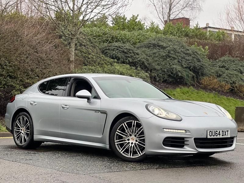 Silver Used 2014 Porsche Panamera Hatchback | £15,995 (Fair price) - Image 1/4