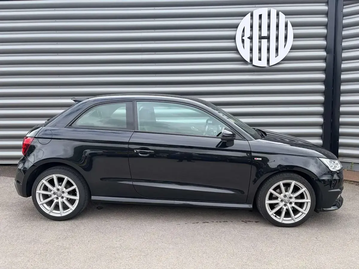 Used Audi A1 S-Line 125 HP (91 kW) 2018 Black Hatchback