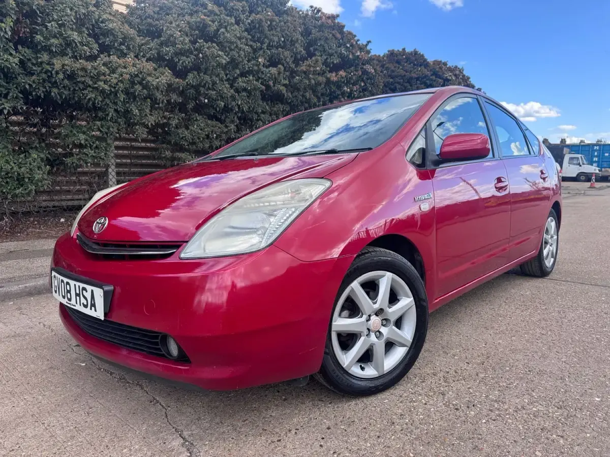 Usado Toyota Prius 76 CV (55 kW) 2008 Rojo Utilitario